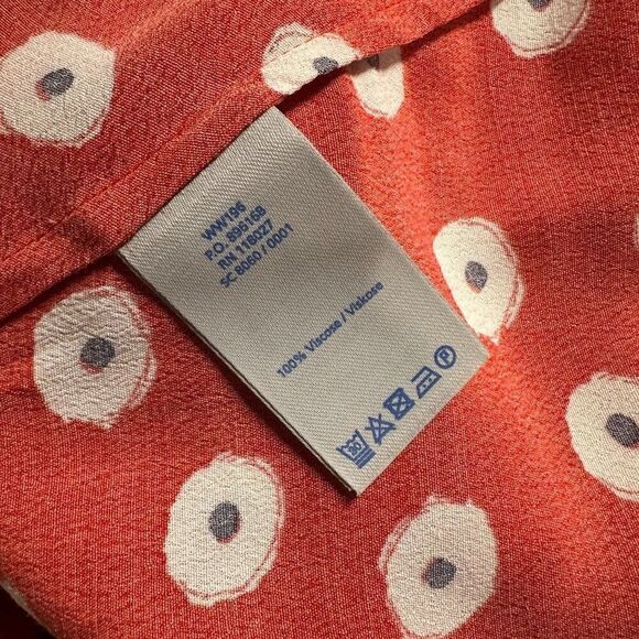 Boden Jessica Red A-Line Dotted Belted Shirt Dress NWT Womens Size US 10 - Picture 10 of 11